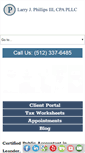 Mobile Screenshot of larryphillipscpa.com